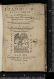 Sphaera Ioannis de Sacro Bosco, emendata