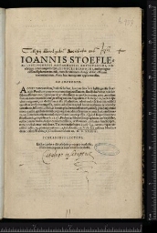 Joannis Stoefleri,... In Procli Diadochi,... Sphaeram mundi, omnibus numeris longe absolutissimus commentarius... -